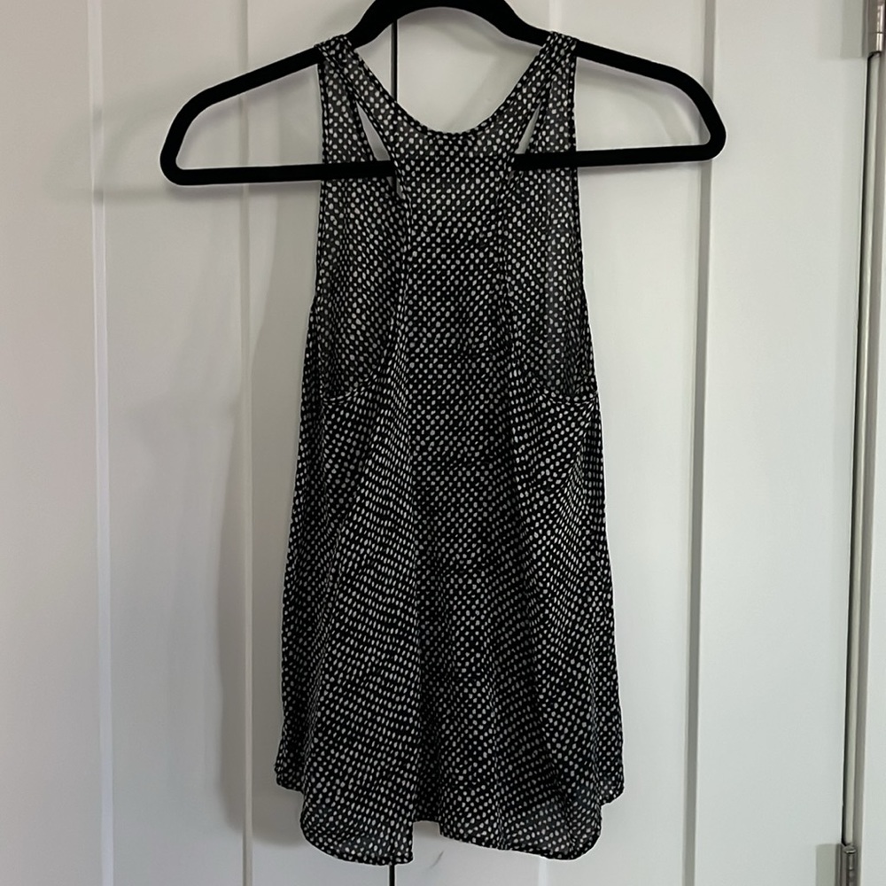 Club Monaco Silk Racerback Tank - Picture 2 of 3